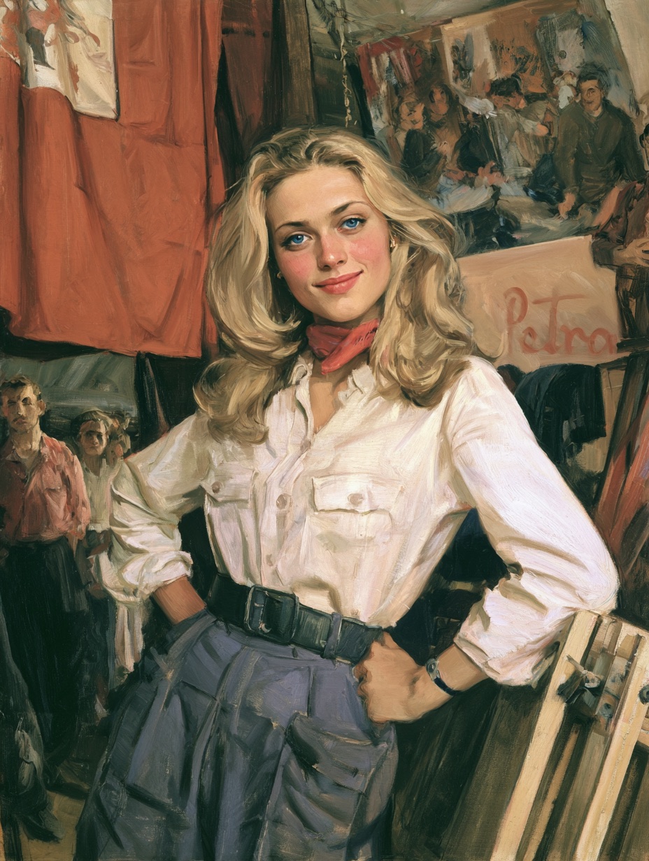 Portrait of Petra