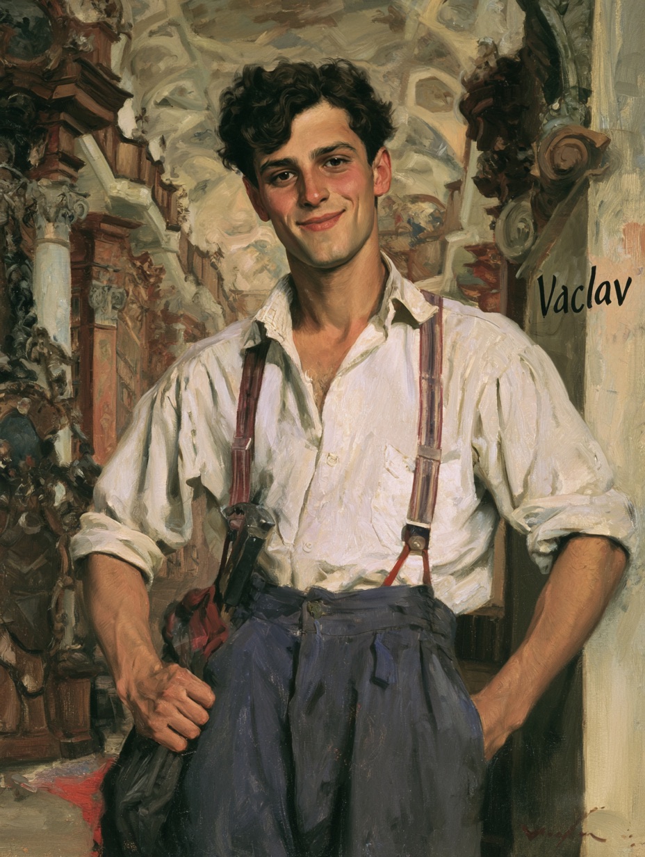 Portrait of Vaclav